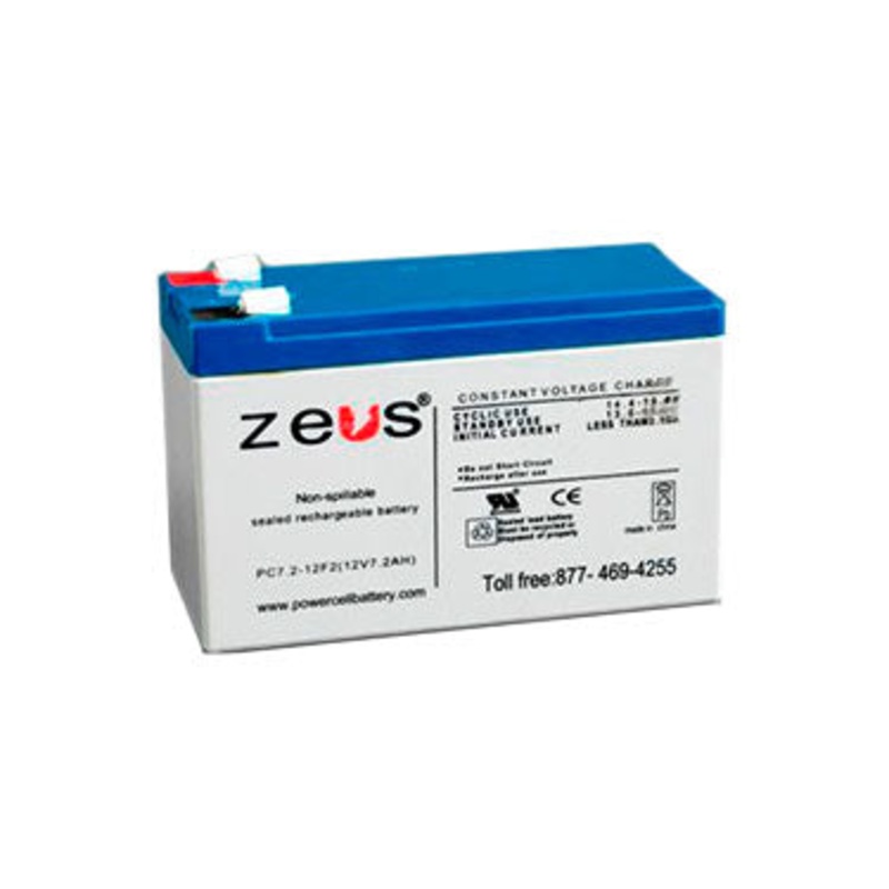 Zeus Battery: PC7.2-12F2 Battery, Single