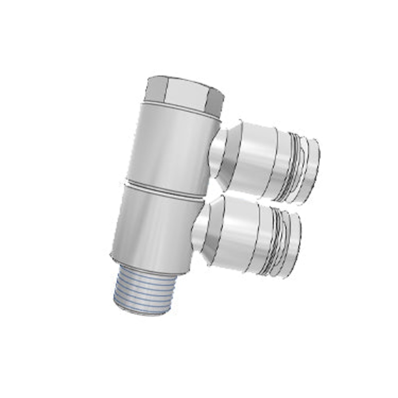 Airtac PHW: Push Lock Fitting, Double Universal Male Elbow – PHW601D (MOQ 10 pcs.)