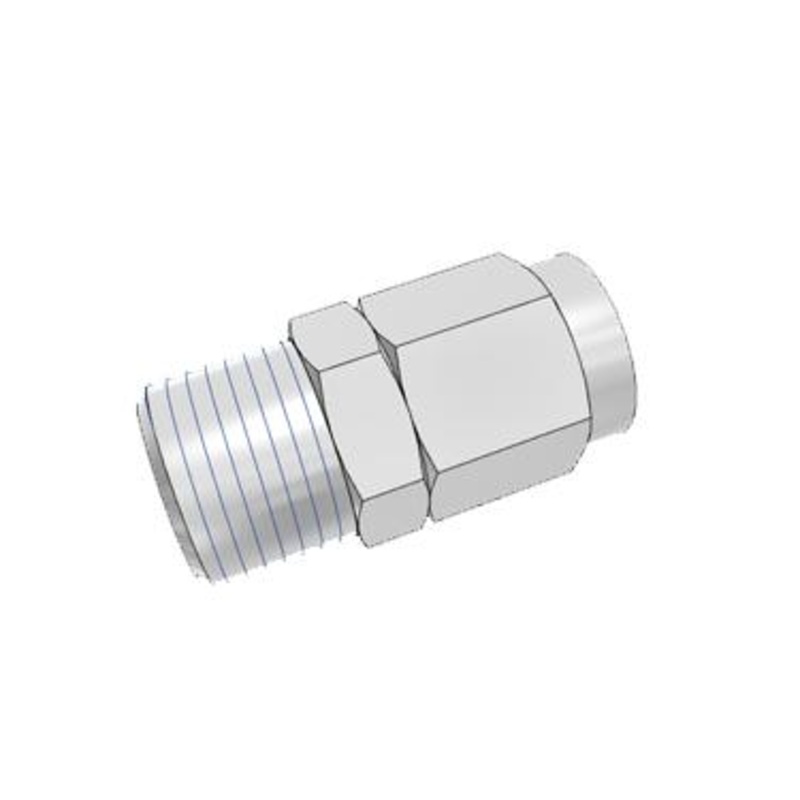 AirTac BB: Stainless Steel Fitting, Nipple – BB0404-S (MOQ 10 pcs)
