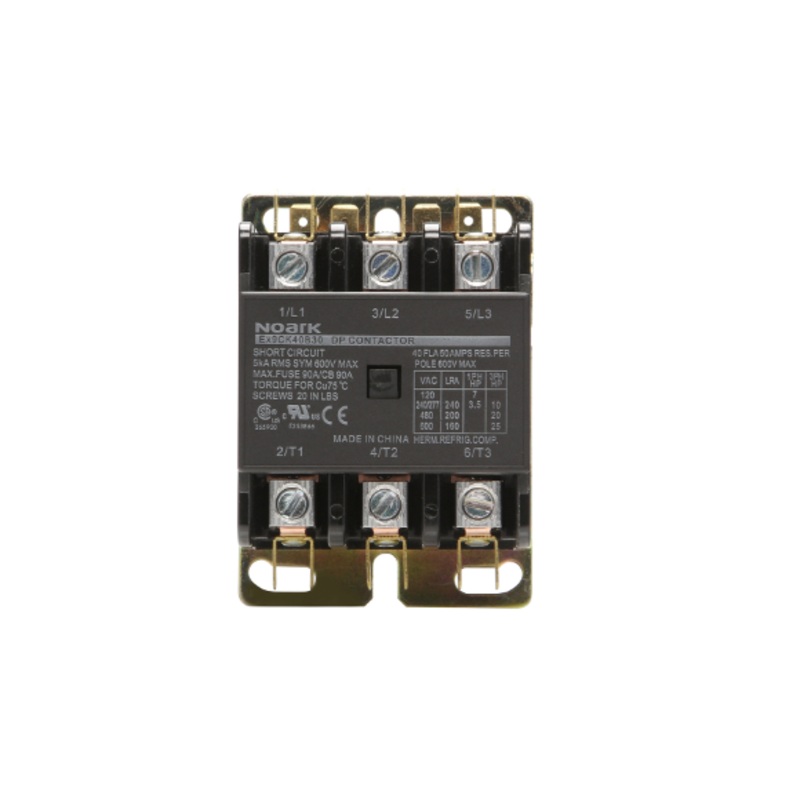 Noark Ex9CK: Lug Definite Purpose Contactor – Ex9CK40B30F7