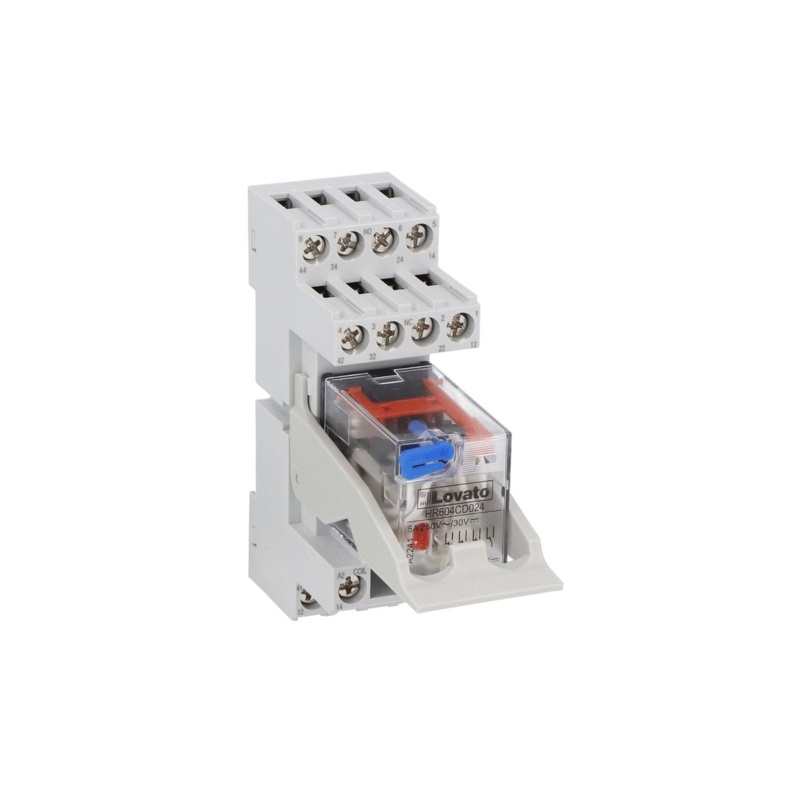 Lovato Electric Assembled industrial relay – HRA604CD024K4 (MOQ 5 pcs)
