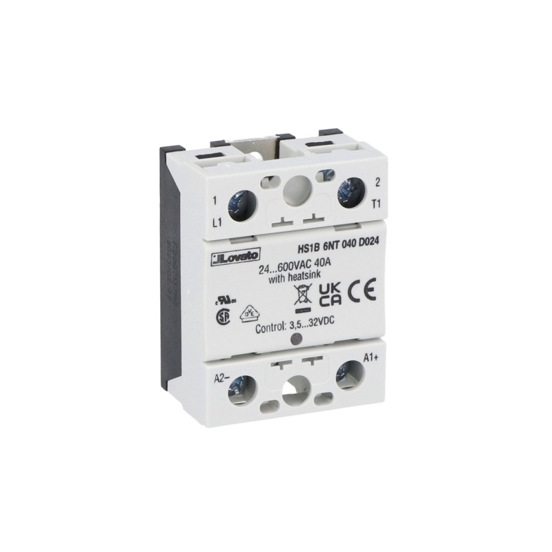 Lovato Electric Hockey Puck, Single-phase – HS1B5NV040E230