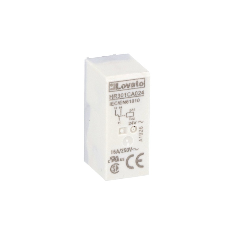 Lovato Electric Miniature relay – HR301CA024 (MOQ 20 pcs)