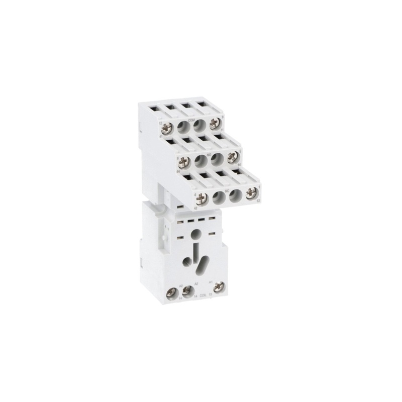 Lovato Electric Socket for relay with 2 C/O contacts – HR6XS21 (MOQ 10 pcs)