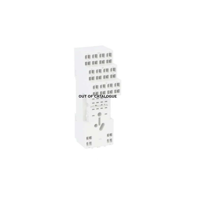 Lovato Electric Socket for relay with 2 C/O contacts – HR6XS21S (MOQ 10 pcs)