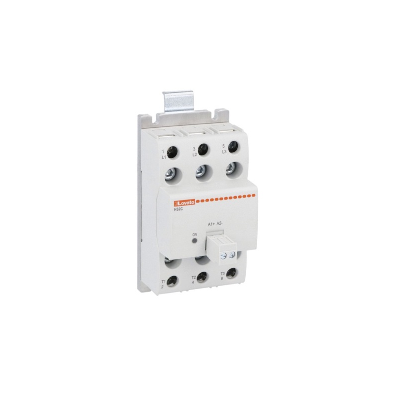 Lovato Electric Solid state relay with heatsink, three-phase – HS2C6HV015D024