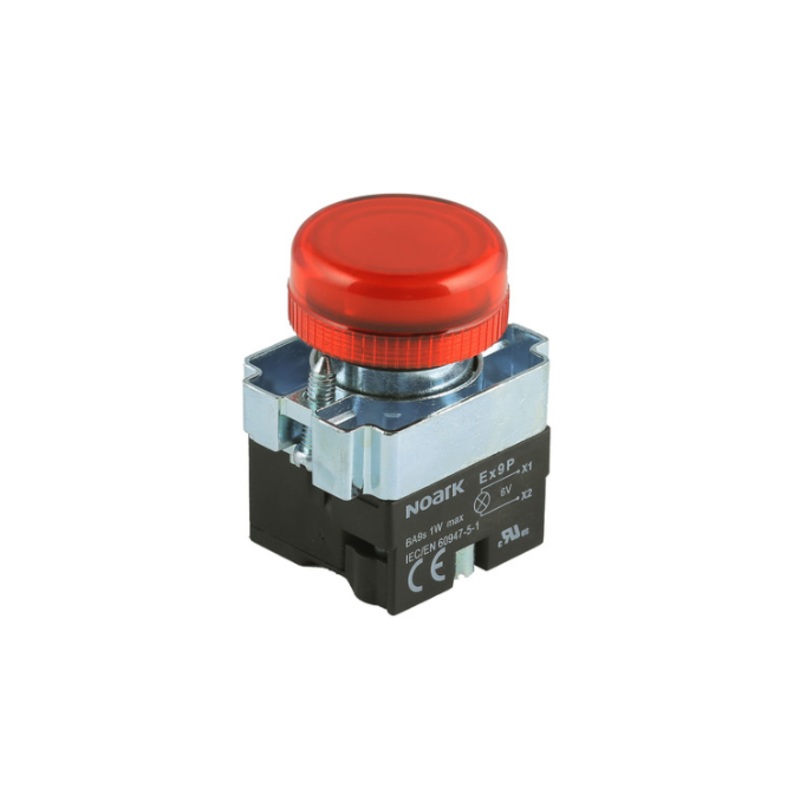 Noark Ex9PB: Red Pilot Light – Ex9PBV64N