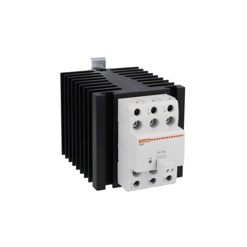 Lovato Electric Solid state relay with heatsink, three-phase – HS2C6HV060A230