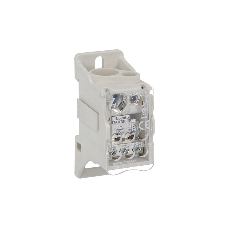 Lovato Electric: Power Distribution Block – ACB1P200A08