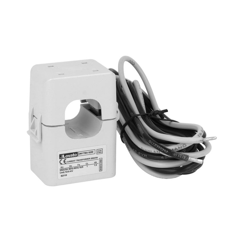 Lovato Electric: Current transformer, compact prewired split-core – DM2TMA0250