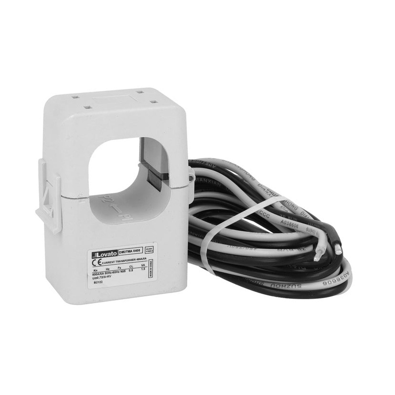 Lovato Electric: Current transformer, compact prewired split-core – DM2TMA0400