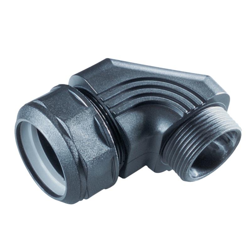 Murrplastik – KW-M32x1.5/21 Black 90 Conduit Fitting – 83565056 (MOQ 25 pcs)