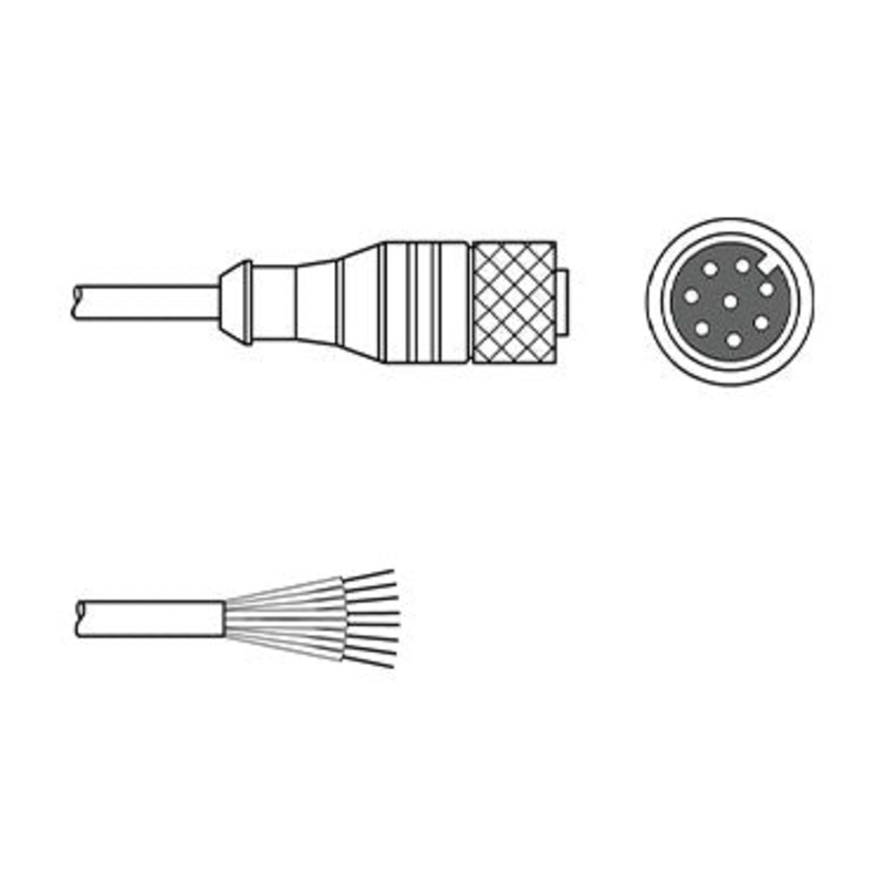 Leuze KSS ET-M12-4A-RJ45-A-P7-050 Interconnection cable – 50135081