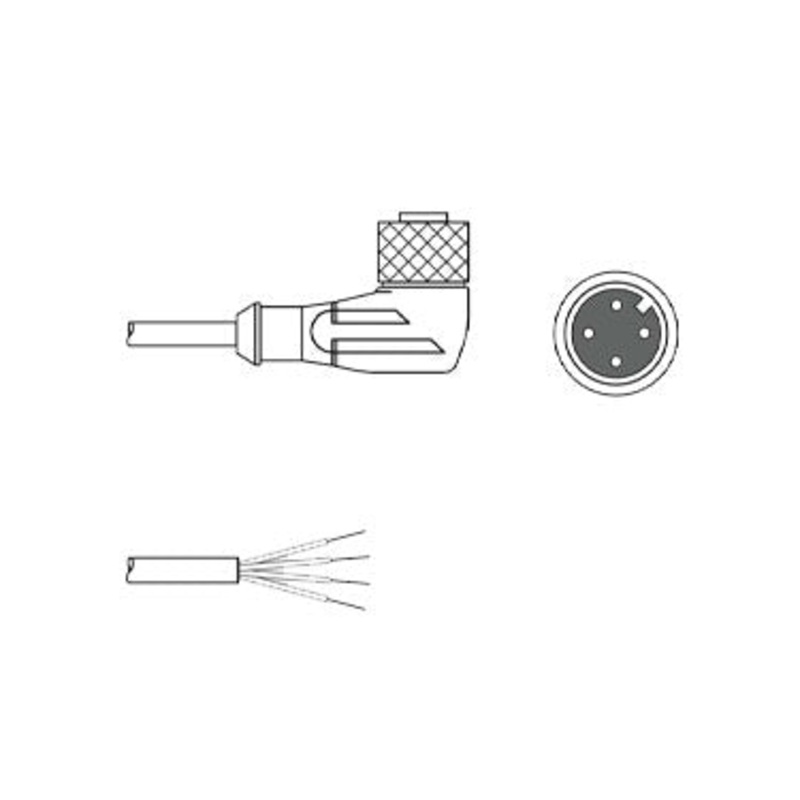 Leuze KD U-M12-5A-V1-050: Connection Cable – 50132079