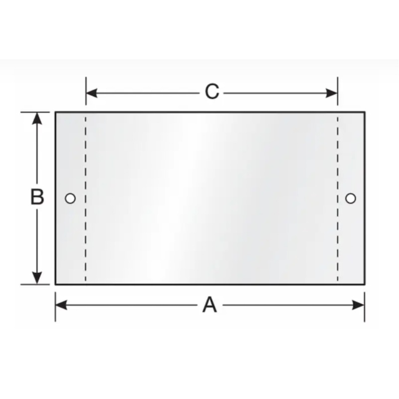 Murrplastik – TA 110×75 L Cover with magnifying function – 86464214