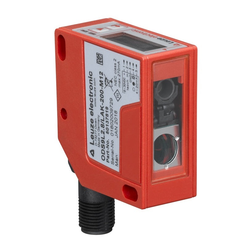 Leuze ODS : ODS9L2.8/LAK-100-M12 Optical Distance Sensor – 50137820