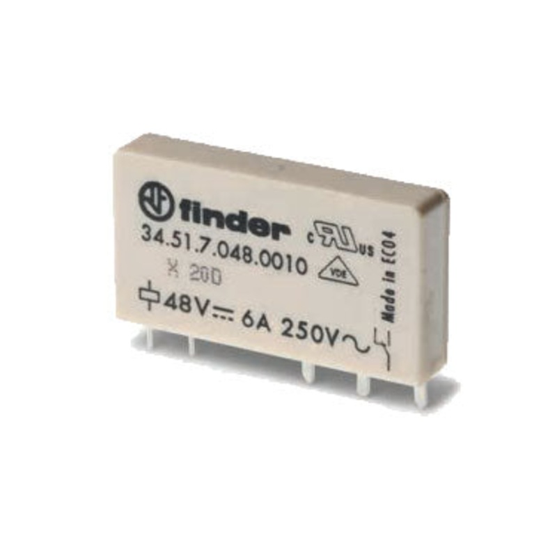 Finder Series 34: Slim PCB Relay – 34.81.7.005.9024