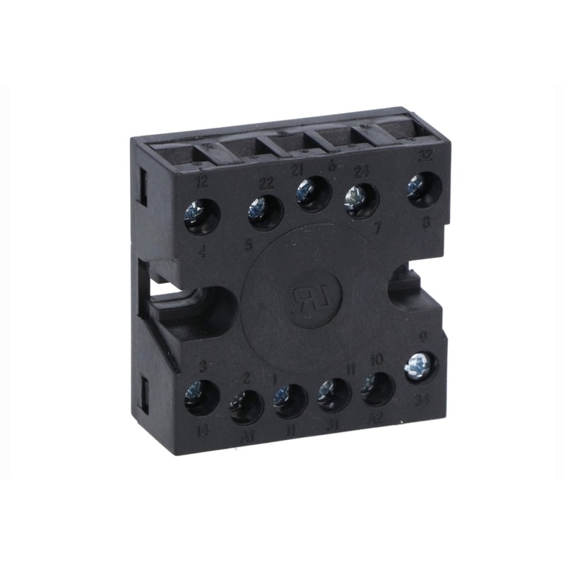Lovato Electric: 11-pin loose socket with screw terminals – 31L48P11