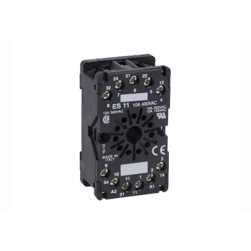 Lovato Electric: 11-pin socket for screw fixing or mounting – 31S11