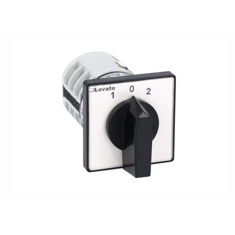 Lovato Electric: Rotary cam switch 7GN series, 3-phase motor reversing switch with spring return – 7GN1226U