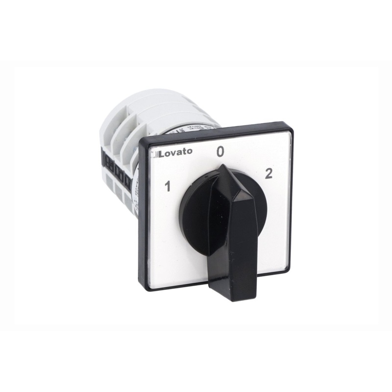 Lovato Electric: Rotary cam switch 7GN series, changeover switch 3 poles 16A – 7GN1253U