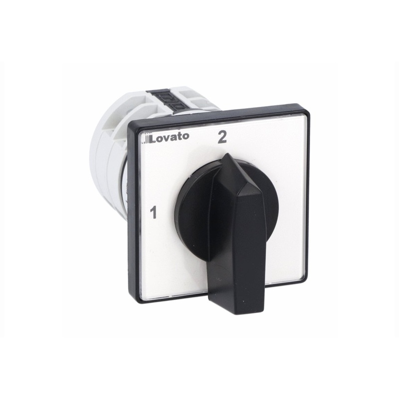 Lovato Electric: Rotary cam switch 7GN series, changeover switch without 0, 3 poles 16A – 7GN1256U