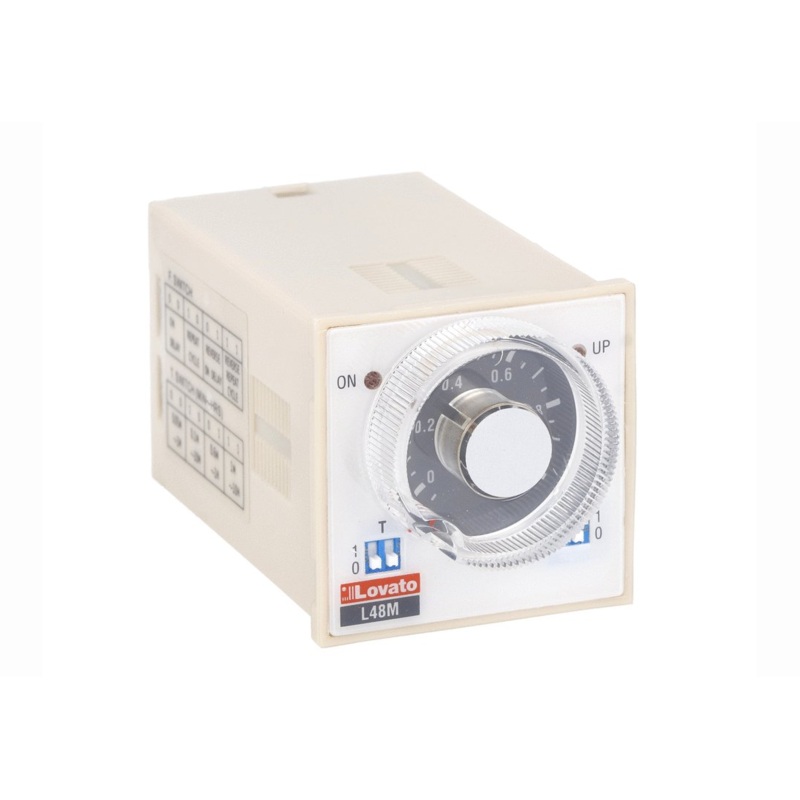 Lovato Time relay on delay multiscale and single voltage 48X48mm – 31L48TPBM24