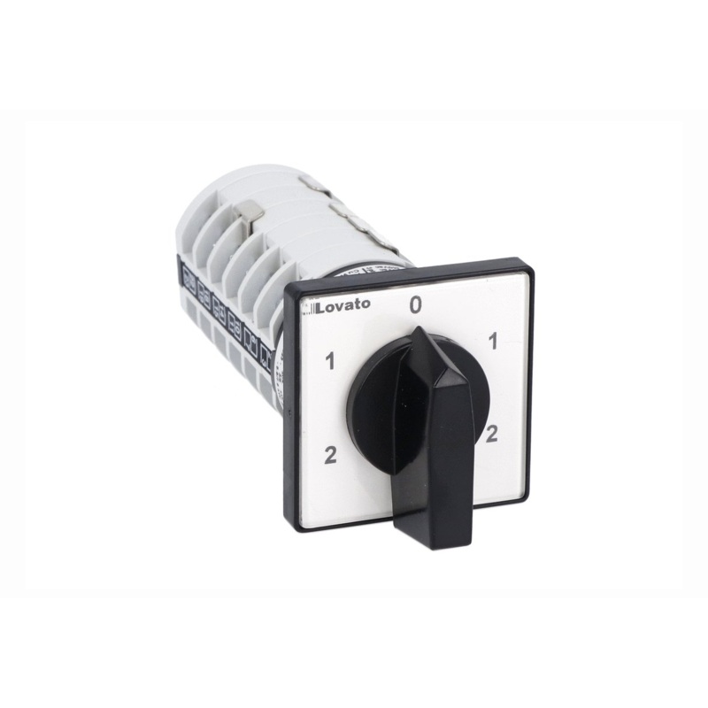 Lovato Electric: Rotary cam switch 7GN series, Dahlander motor 2-speed reversing switch, 20A – 7GN2020U