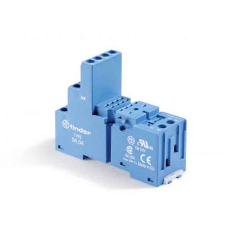 Finder Series 94: Base/Socket for 55 and 85 Series Relay – 94.04.0