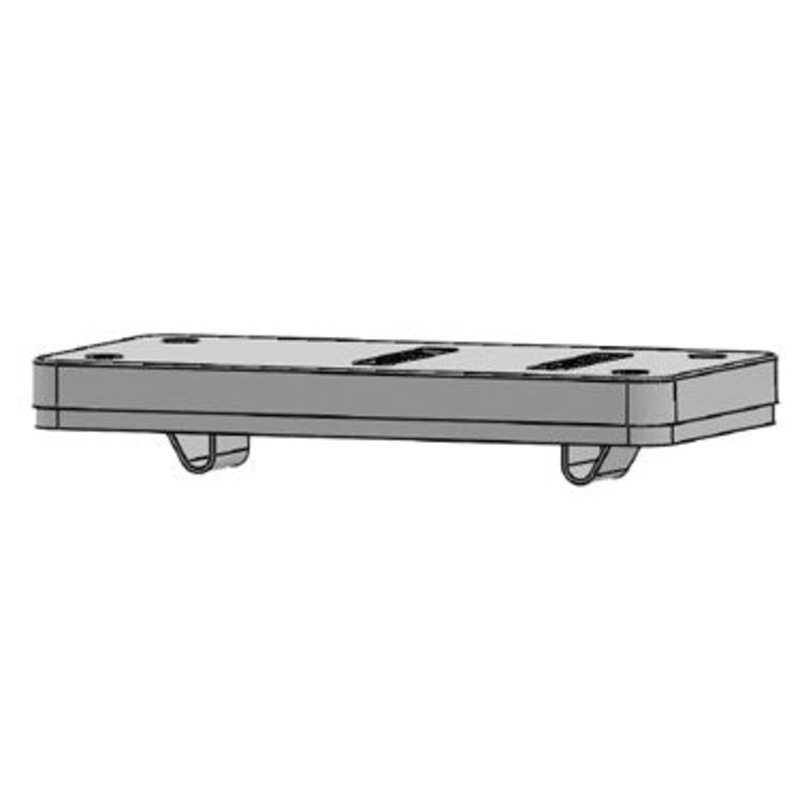 Icotek BPK 10-RF A: Plastic Blank Plate, Pluggable – 42015.002