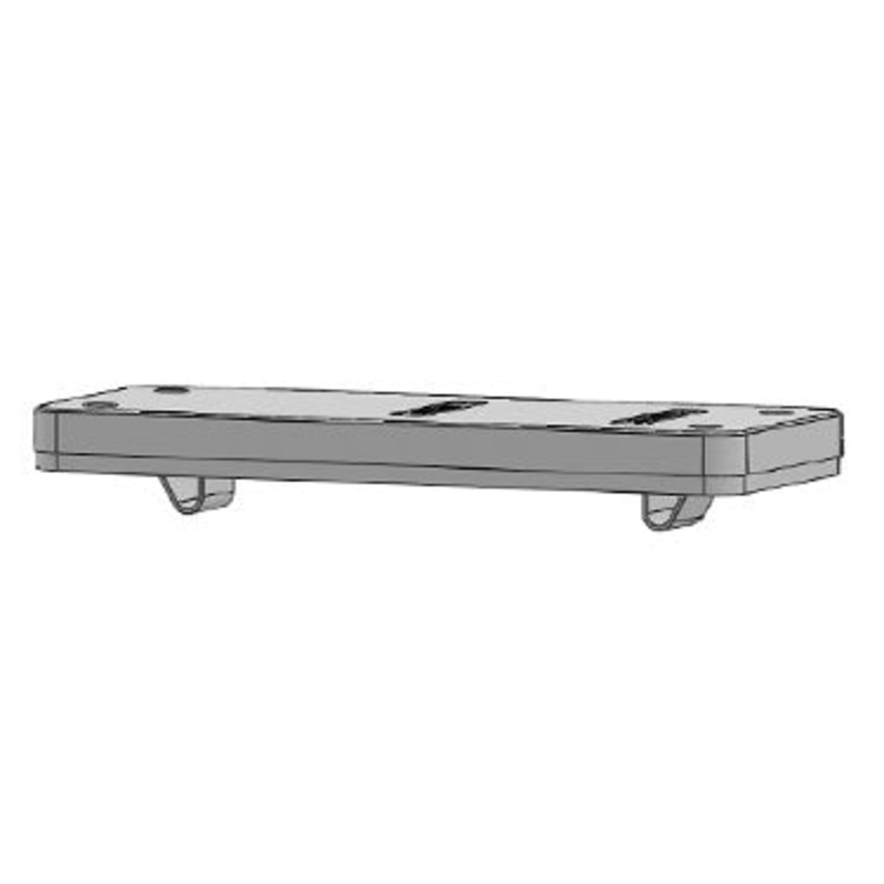 Icotek BPK 16-RF A: Plastic Blank Plate, Pluggable – 42016.002