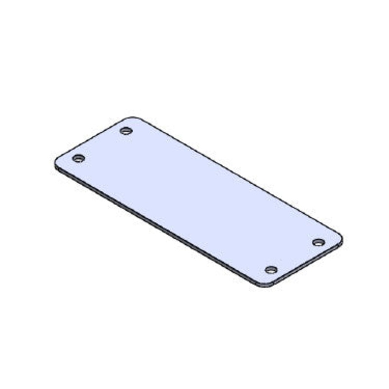 Icotek BPM 24: Metal Blank Plate, Screwable – 42027