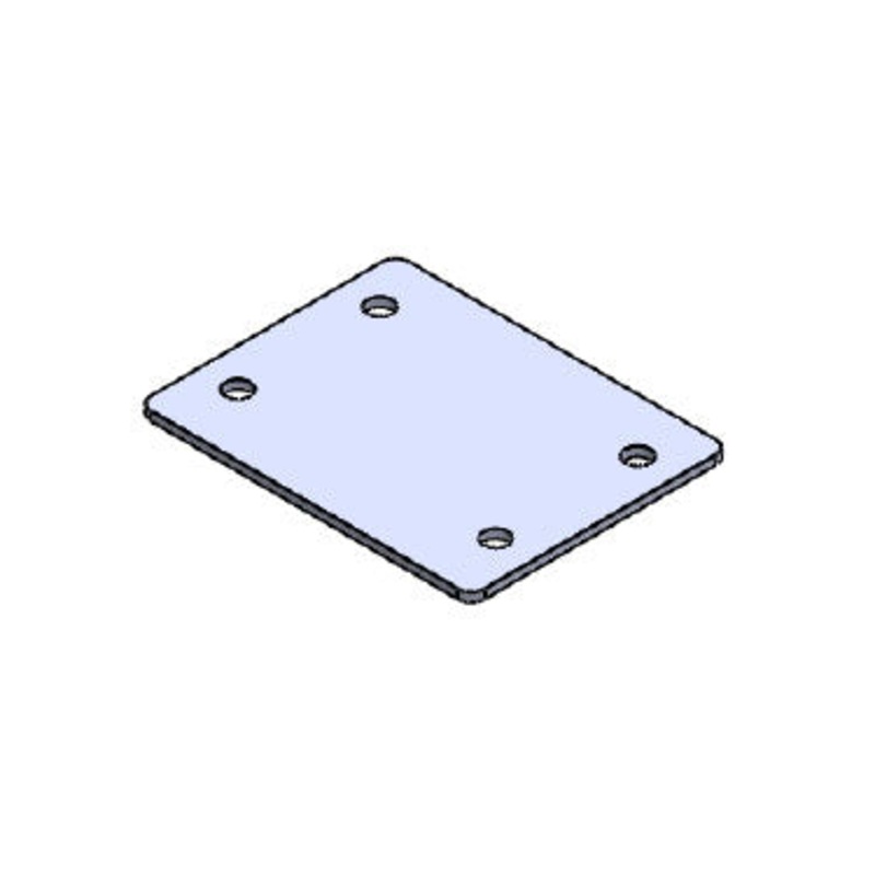 Icotek BPM-B: Metal Blank Plate, Screwable – 42013