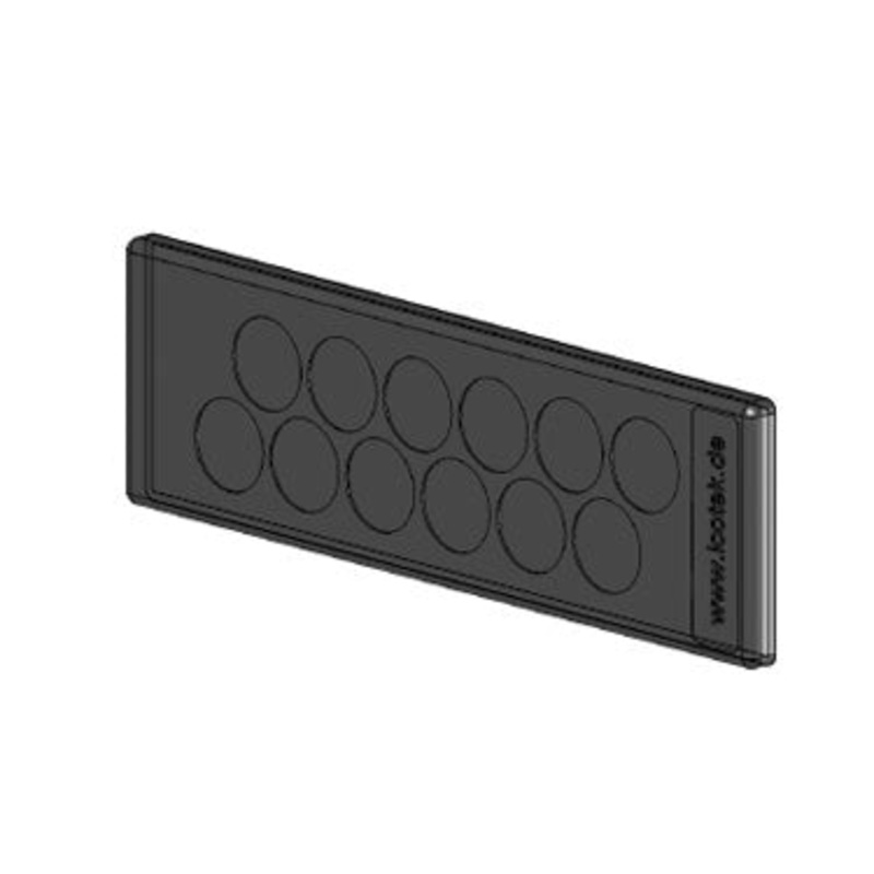 Icotek KEL-DP 24|12 A bk: Cable Entry Plate – 50508