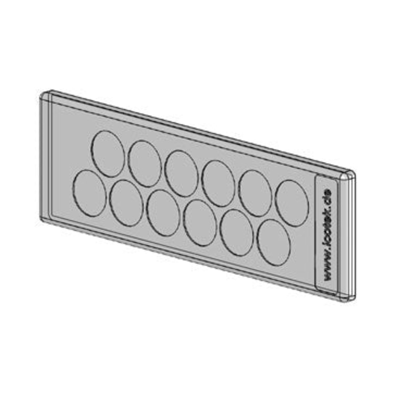 Icotek KEL-DP 24|12 A gy: Cable Entry Plate – 43508