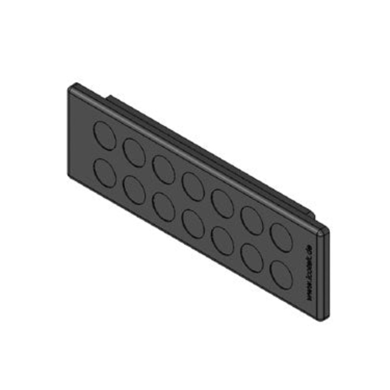 Icotek KEL-DP 24|14 A bk: Cable Entry Plate – 50512