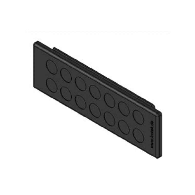 Icotek KEL-DP 24|14 B bk: Cable Entry Plate – 50522