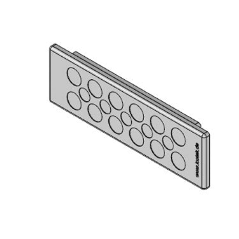 Icotek KEL-DP 24|17 A gy: Cable Entry Plate – 43514