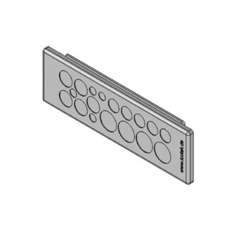 Icotek KEL-DP 24|18 B gy: Cable Entry Plate – 43528