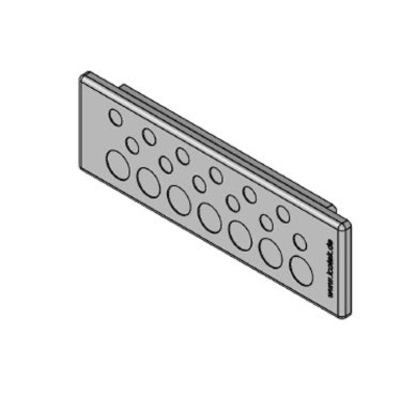 Icotek KEL-DP 24|19 A gy: Cable Entry Plate – 43516