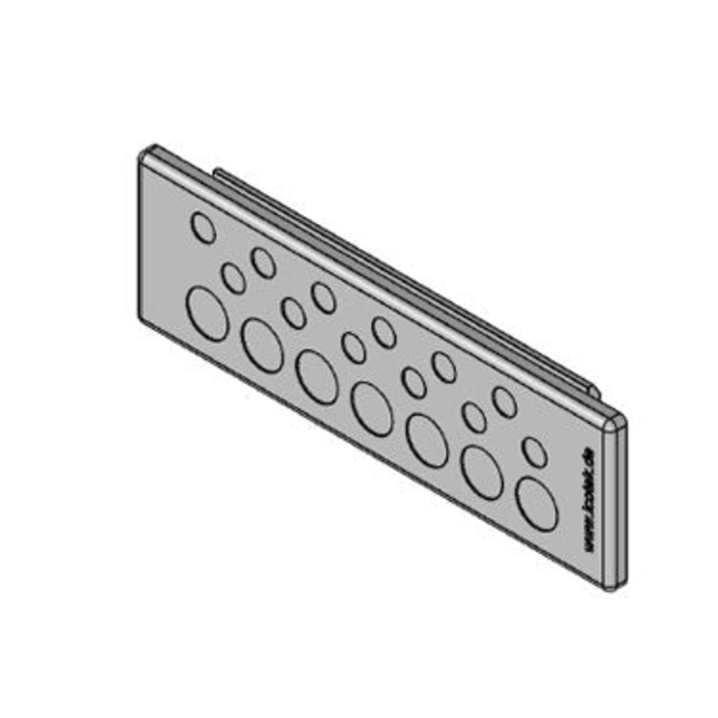 Icotek KEL-DP 24|19 B gy: Cable Entry Plate – 43524