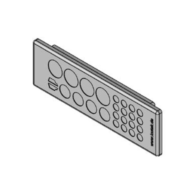 Icotek KEL-DP 24|26 A gy: Cable Entry Plate – 43518