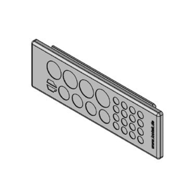 Icotek KEL-DP 24|26 B gy: Cable Entry Plate – 43525