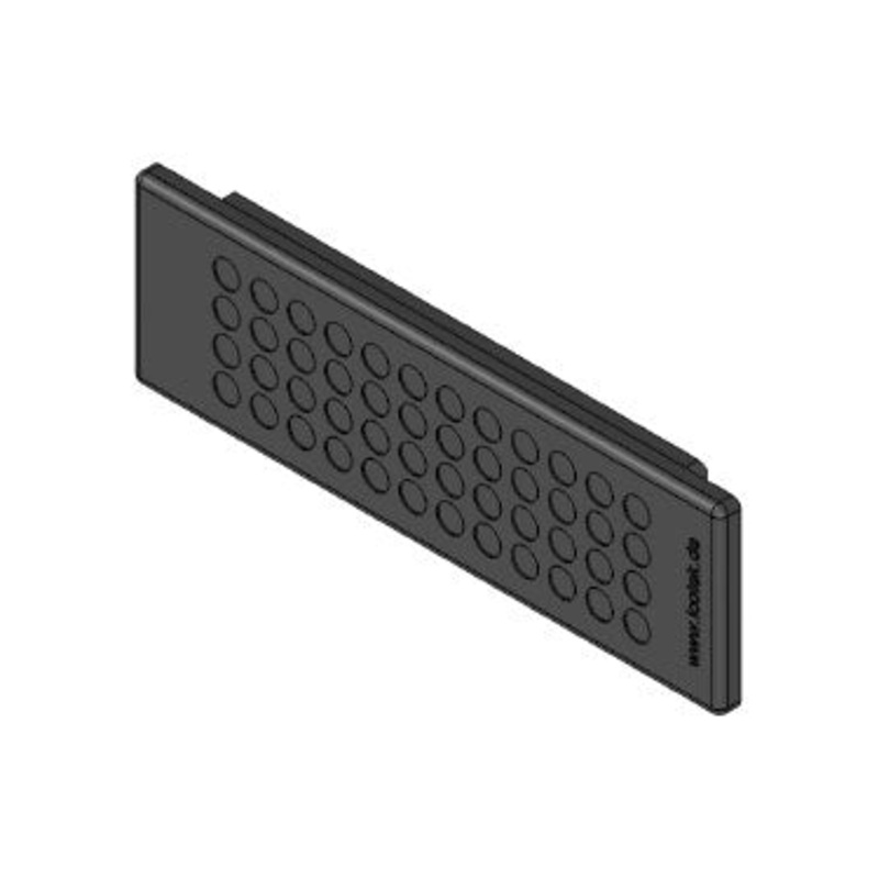 Icotek KEL-DP 24|48 A bk: Cable Entry Plate – 50519