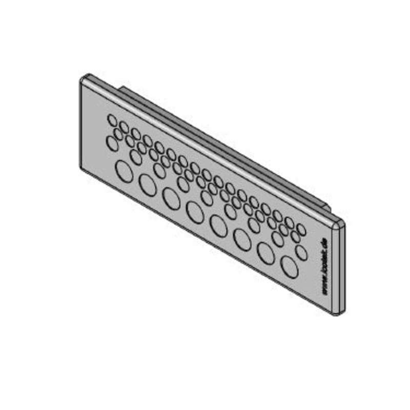 Icotek KEL-DP 24|50 A gy: Cable Entry Plate – 43520