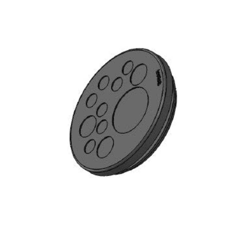 Icotek KEL-DP 50|11 B bk: Cable Entry Plate – 50569