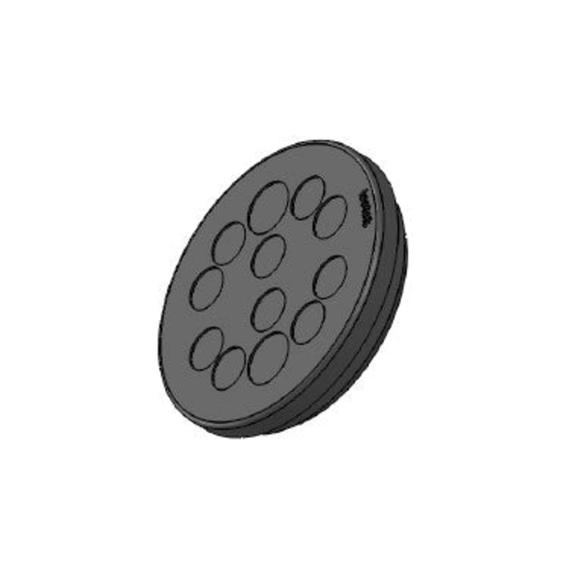 Icotek KEL-DP 50|12 A bk: Cable Entry Plate – 50551