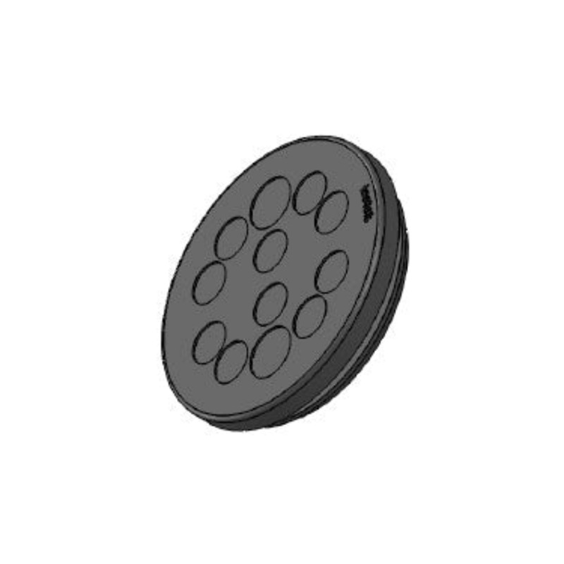 Icotek KEL-DP 50|12 B bk: Cable Entry Plate – 50562