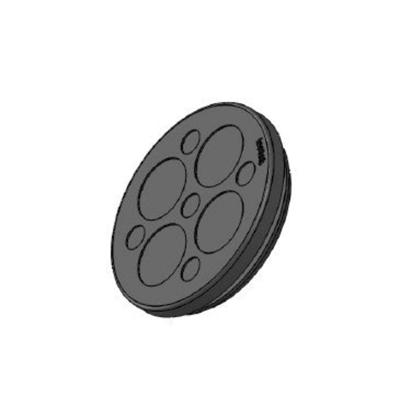 Icotek KEL-DP 50|9 B bk: Cable Entry Plate – 50568