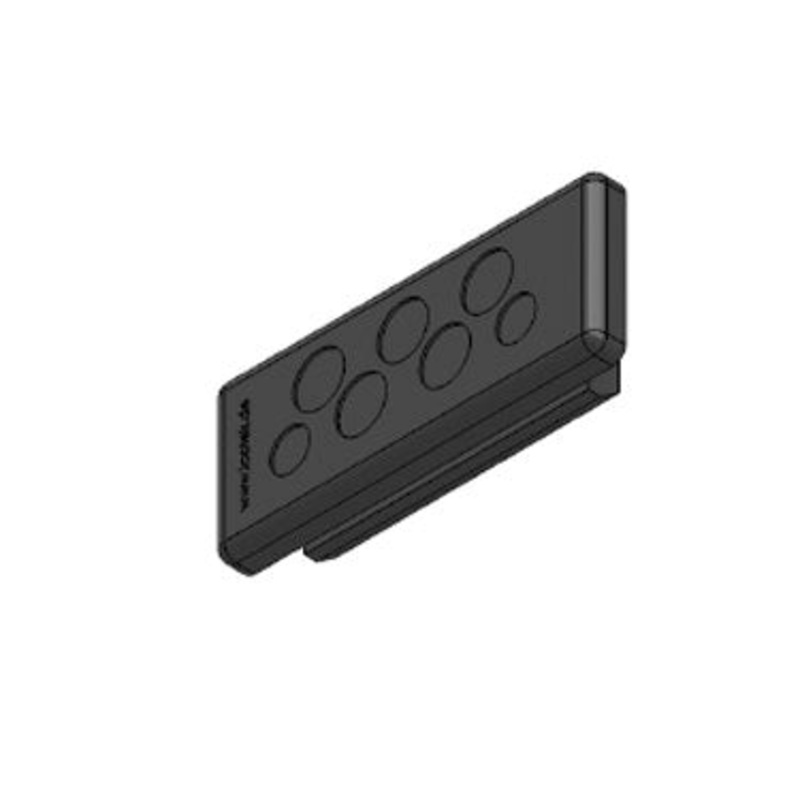 Icotek KEL-DP-E 46|7 bk: Cable Entry Plate – 50585